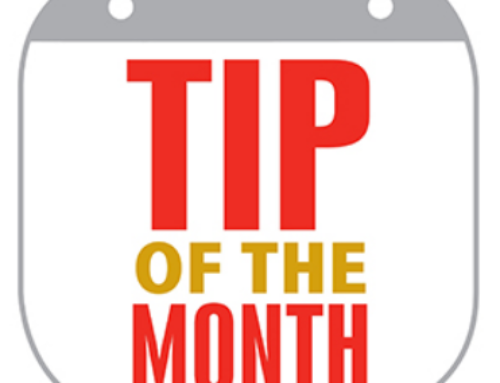 TIP OF THE MONTH – February
